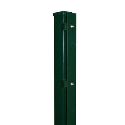 Zaunpfosten 60 x 40 mm | Moosgrün RAL 6005 | Einbetonieren