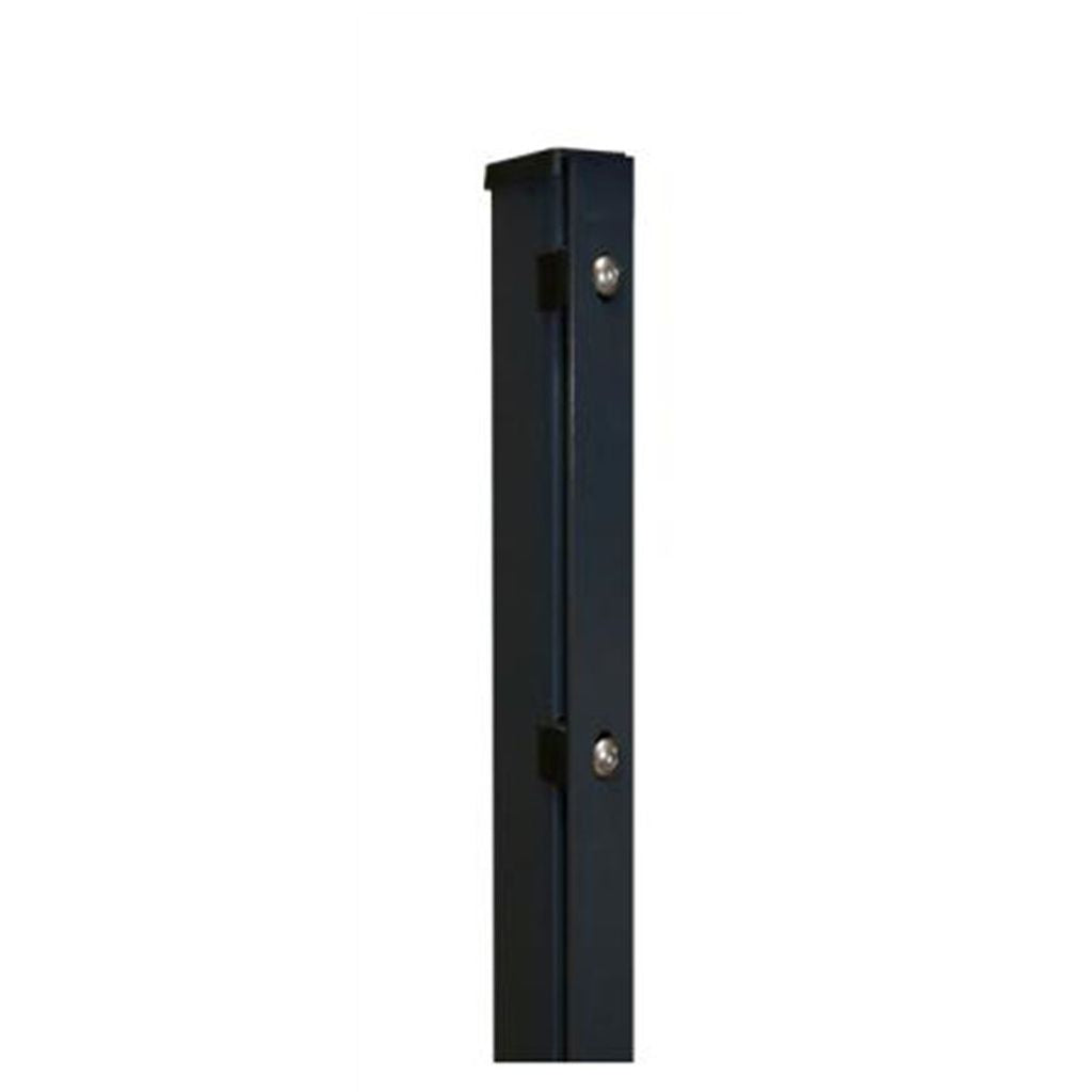 Zaunpfosten 60 x 40 mm | Anthrazit RAL 7016 | Einbetonieren