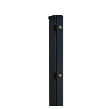Zaunpfosten 60 x 40 mm | Anthrazit RAL 7016 | Einbetonieren