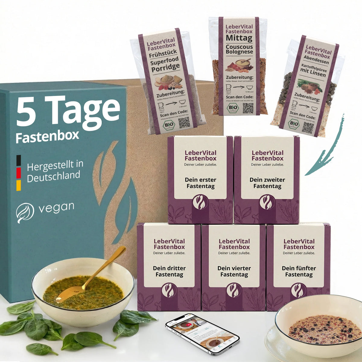 5 Tage Fastenbox - LeberVital