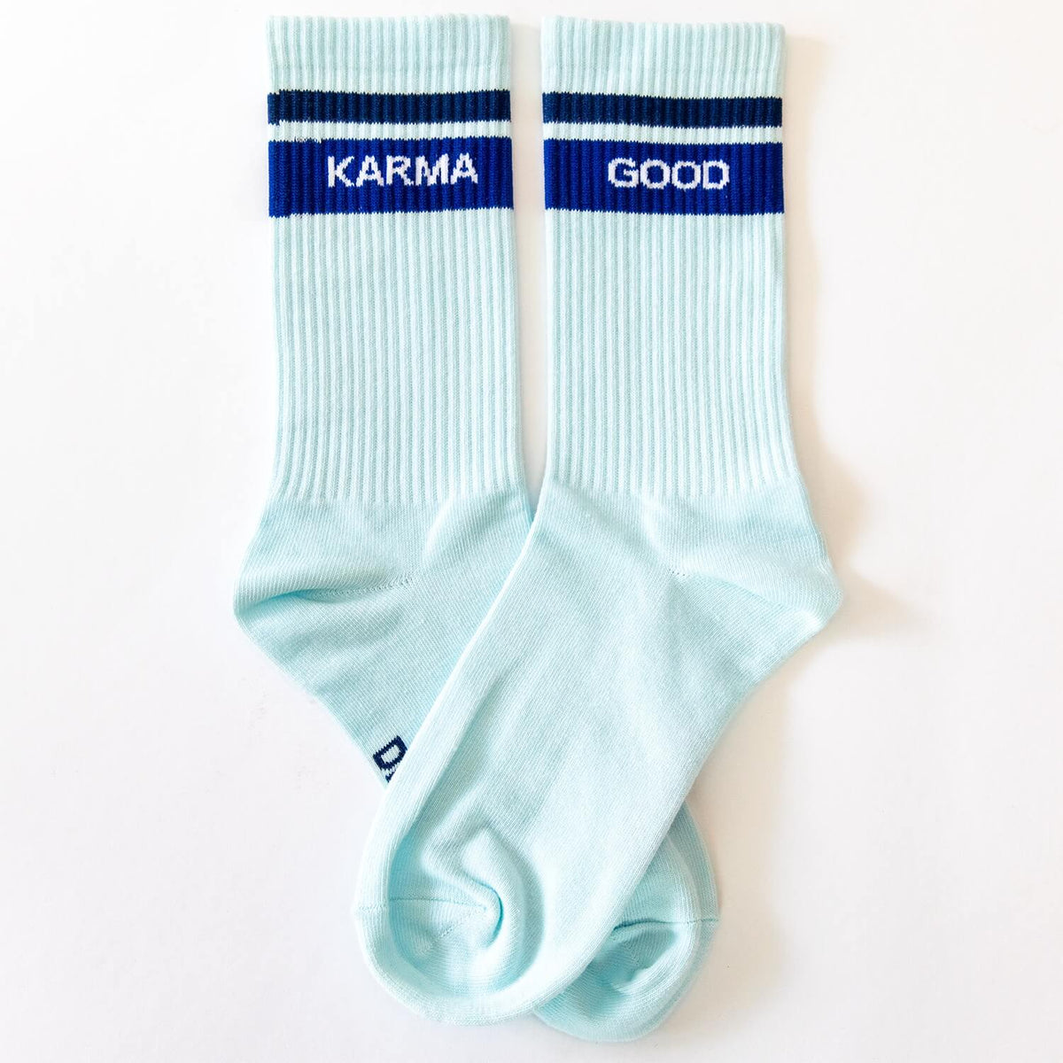 Socken mit Yoga-Motiv: Good Karma