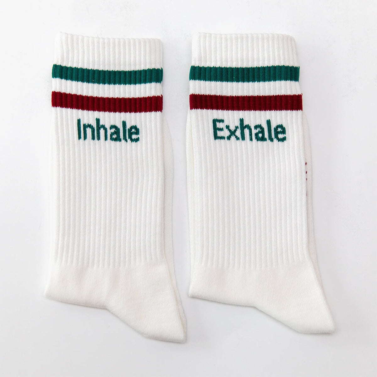 Socken mit Yoga-Motiv in 2 Varianten: Namasté Pink | Inhale Exhale