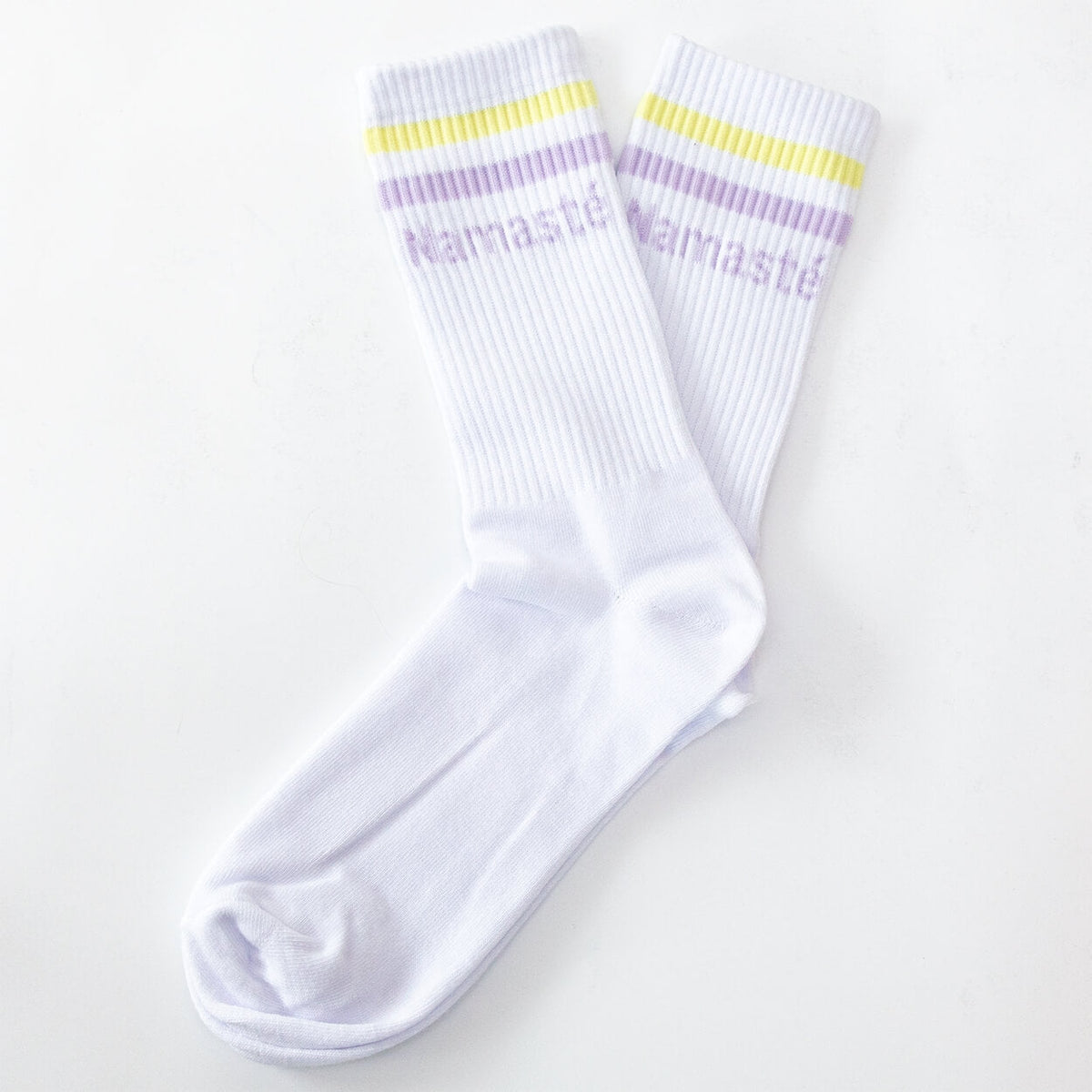 Socken mit Yoga-Motiv in 2 Varianten: Namasté Pink | Inhale Exhale