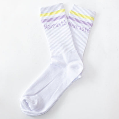 Socken mit Yoga-Motiv: Inhale Exhale | Namasté