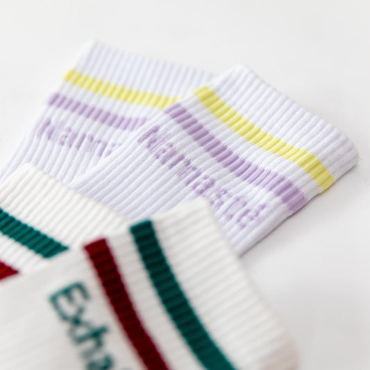 Socken mit Yoga-Motiv in 2 Varianten: Inhale Exhale | Namasté