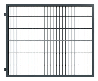 Doppeltor 2-flügelig asymmetrisch | Breite 300 cm | Doppelstab 6/5/6 mm