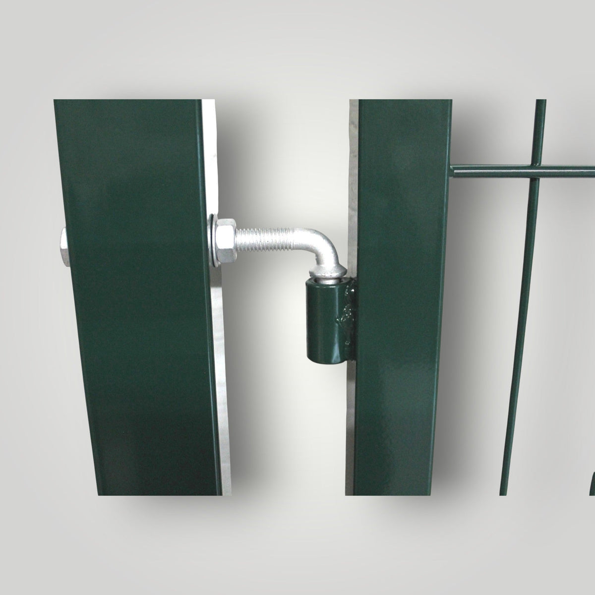 Gartentor 1-flügelig | Breite 100 cm | Doppelstab 6/5/6 mm