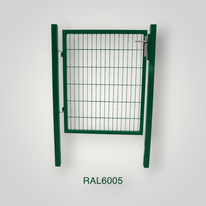 Gartentor 1-flügelig | Breite 100 cm | Doppelstab 6/5/6 mm