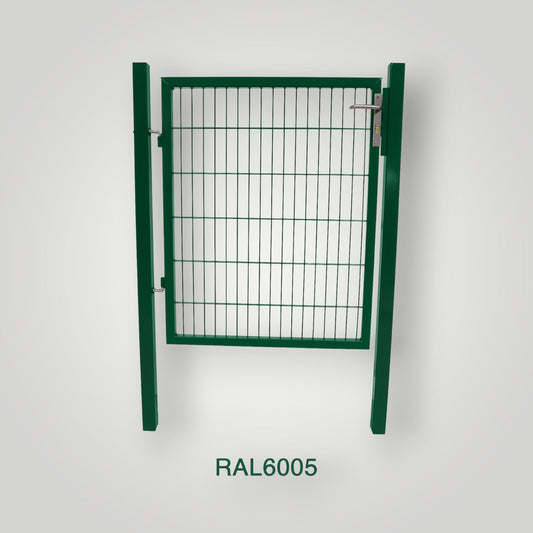 Gartentor 1-flügelig | Breite 100 cm | Doppelstab 6/5/6 mm
