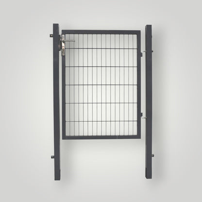 Gartentor 1-flügelig | Breite 100 cm | Doppelstab 6/5/6 mm