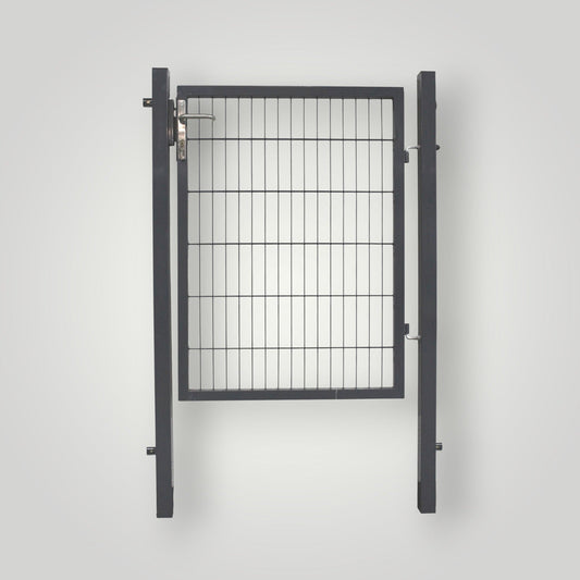 Gartentor 1-flügelig | Breite 100 cm | Doppelstab 6/5/6 mm