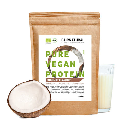 Bio Veganes Proteinpulver Kokos ohne Soja
