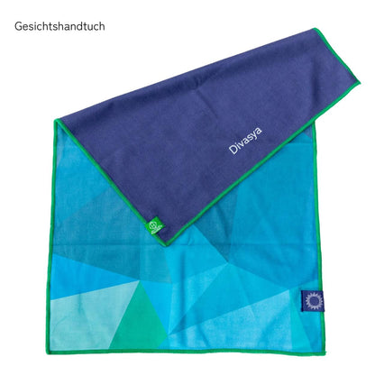 Yoga Handtuch rutschfest aus recycelter Mikrofaser & Silikon-Struktur auf der Unterseite