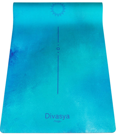 Yogamatte aus Naturkautschuk & recycelter Mikrofaser