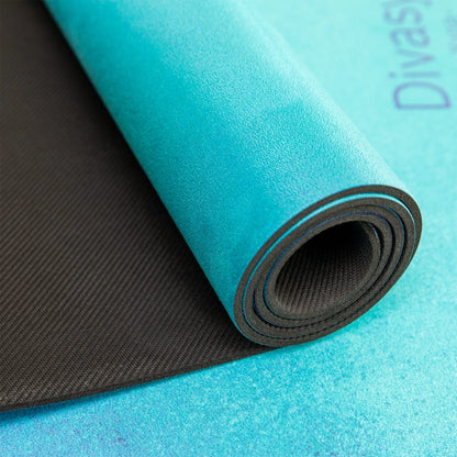 Yogamatte aus Naturkautschuk & recycelter Mikrofaser Chakra
