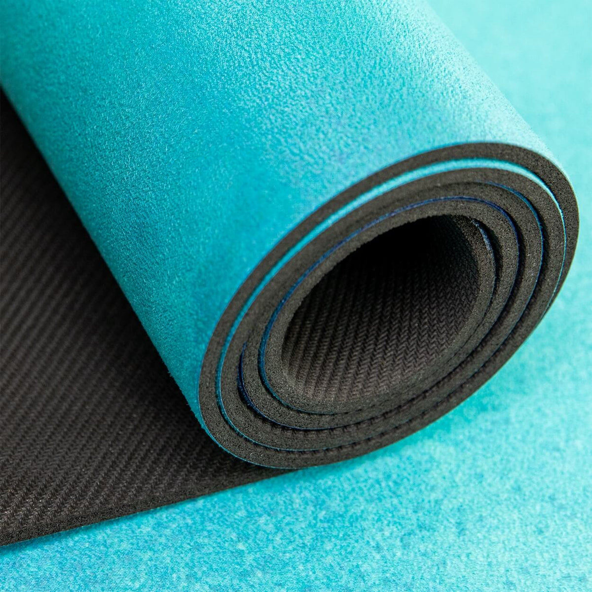 Yogamatte aus Naturkautschuk & recycelter Mikrofaser Chakra
