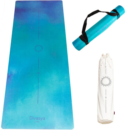 Yogamatte aus Naturkautschuk & recycelter Mikrofaser