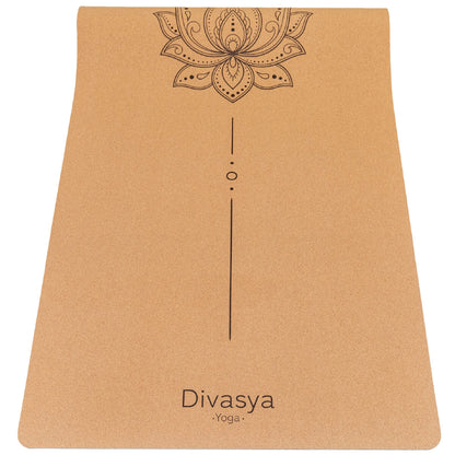 Yogamatte Kork: viele Yoga-Designs | inkl. Hülle & Tragegurt