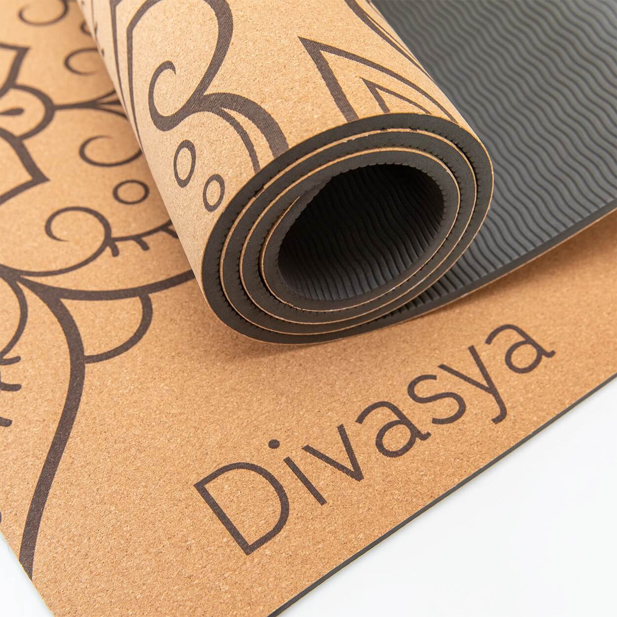 Leichte Kork Yogamatte: rutschfest, dämpfend & langlebig | Pure