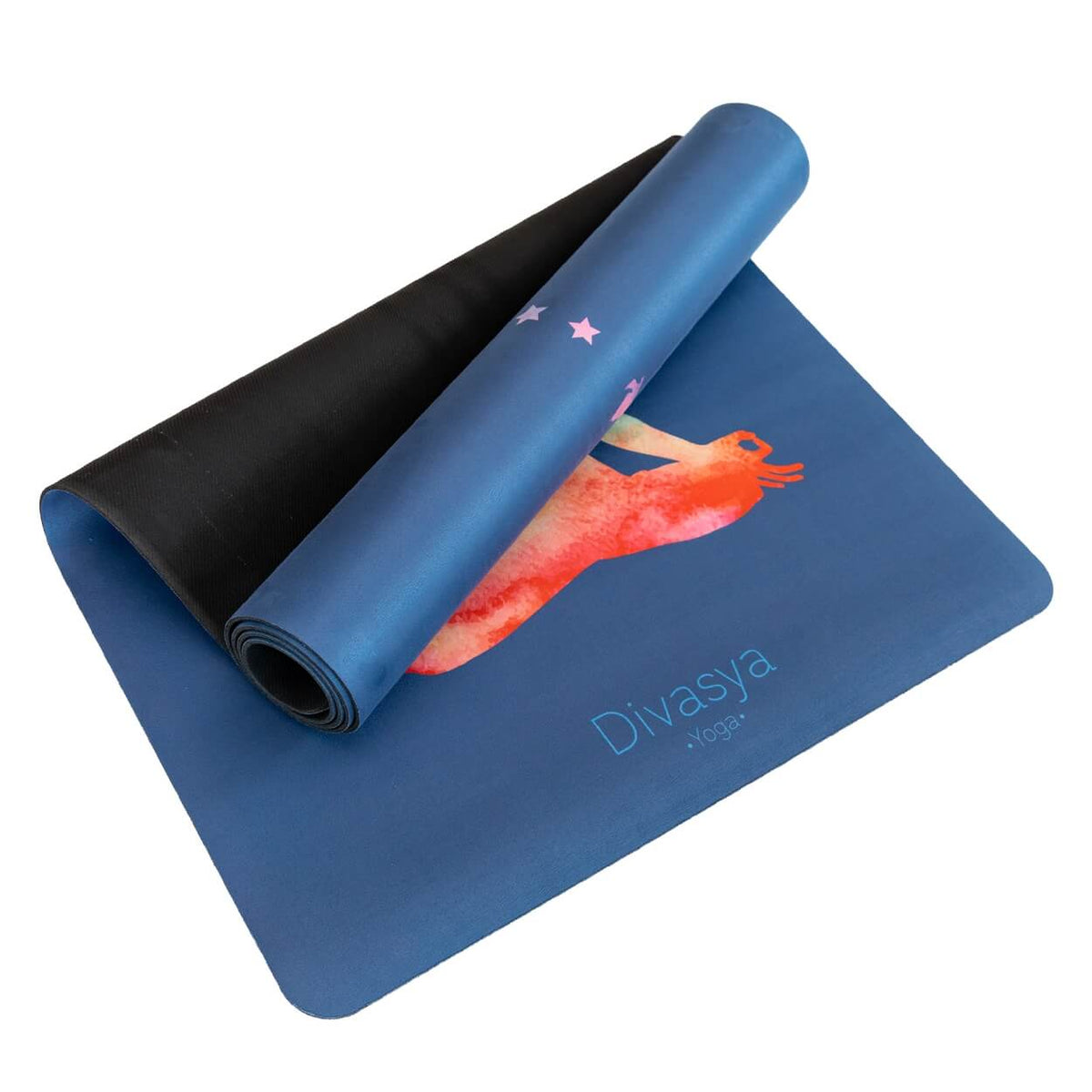 Yogamatte aus Naturkautschuk & recycelter Mikrofaser