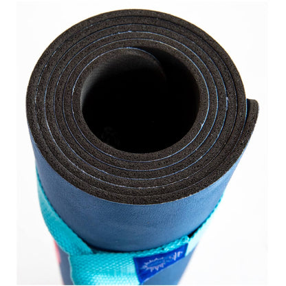 Yogamatte aus Naturkautschuk & recycelter Mikrofaser Chakra