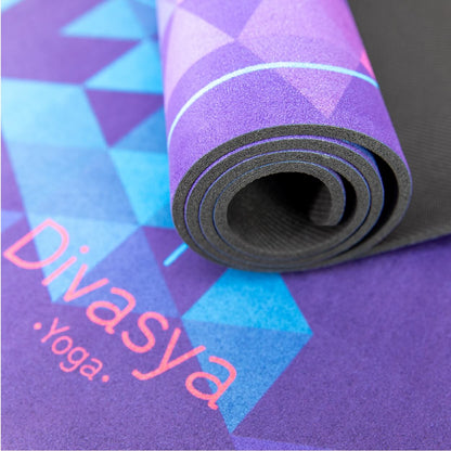 Yogamatte aus Naturkautschuk & recycelter Mikrofaser
