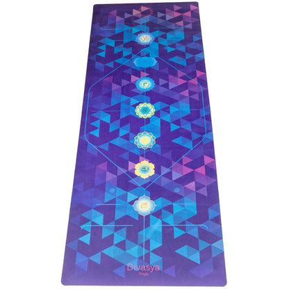 Yogamatte aus Naturkautschuk & recycelter Mikrofaser