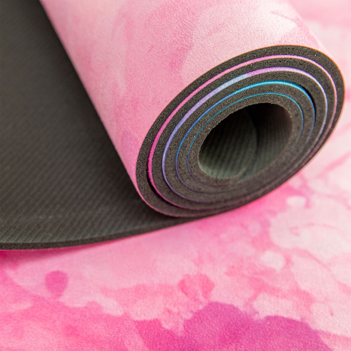 Yogamatte aus Naturkautschuk & recycelter Mikrofaser