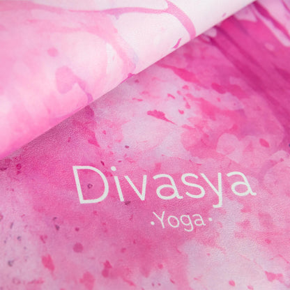 Yogamatte aus Naturkautschuk & recycelter Mikrofaser Rainbow Yogi