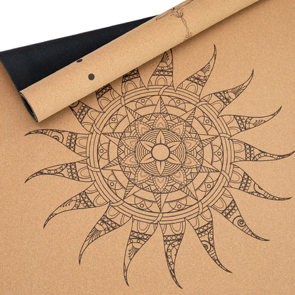 Yogamatte Kork: viele Yoga-Designs | inkl. Hülle & Tragegurt