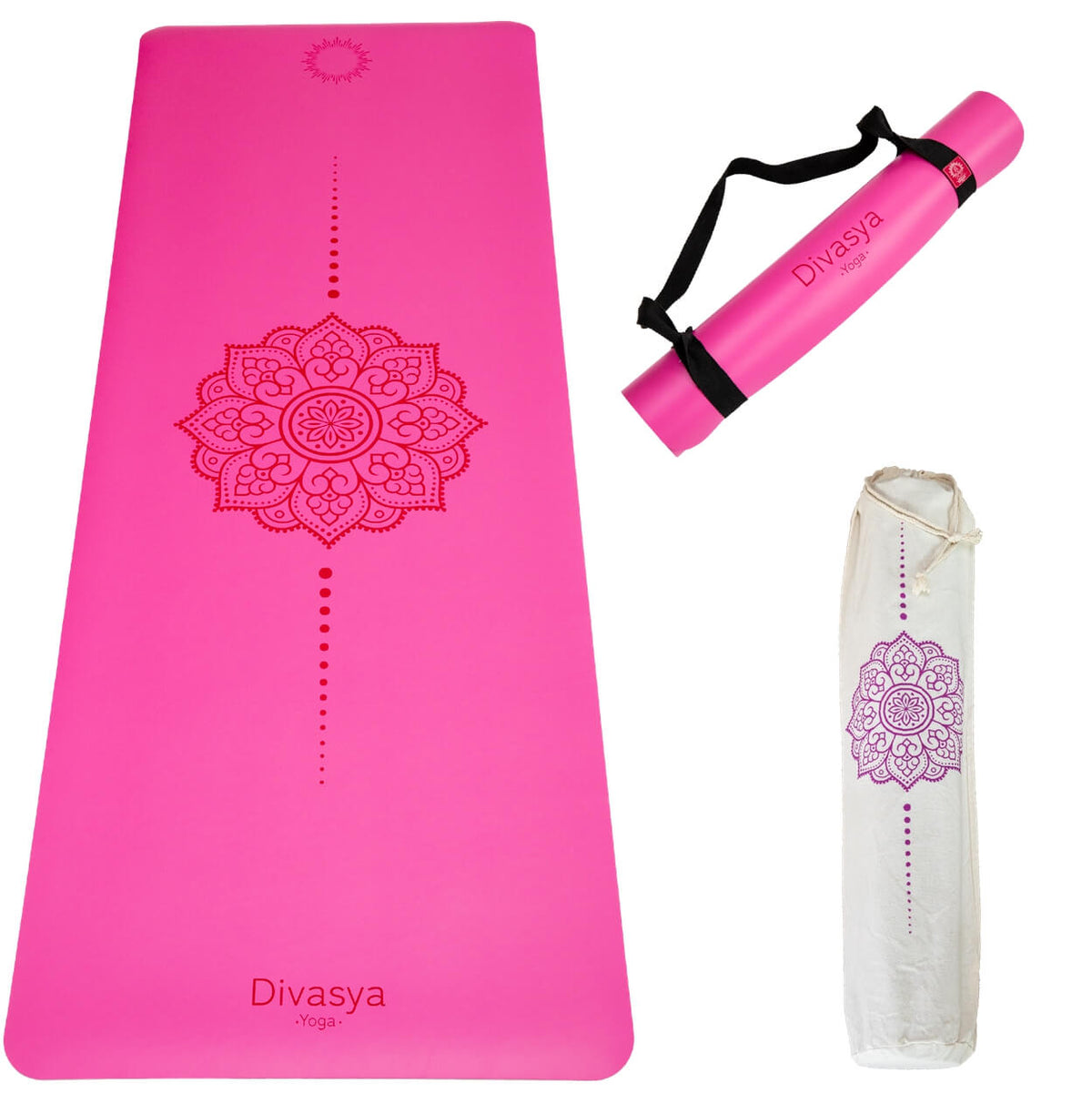 Yogamatte rutschfest: japanischer Grip für perfekten Halt | Purple Pure