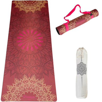 Yogamatte aus Naturkautschuk & recycelter Mikrofaser