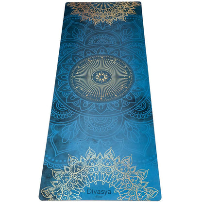 Yogamatte aus Naturkautschuk & recycelter Mikrofaser