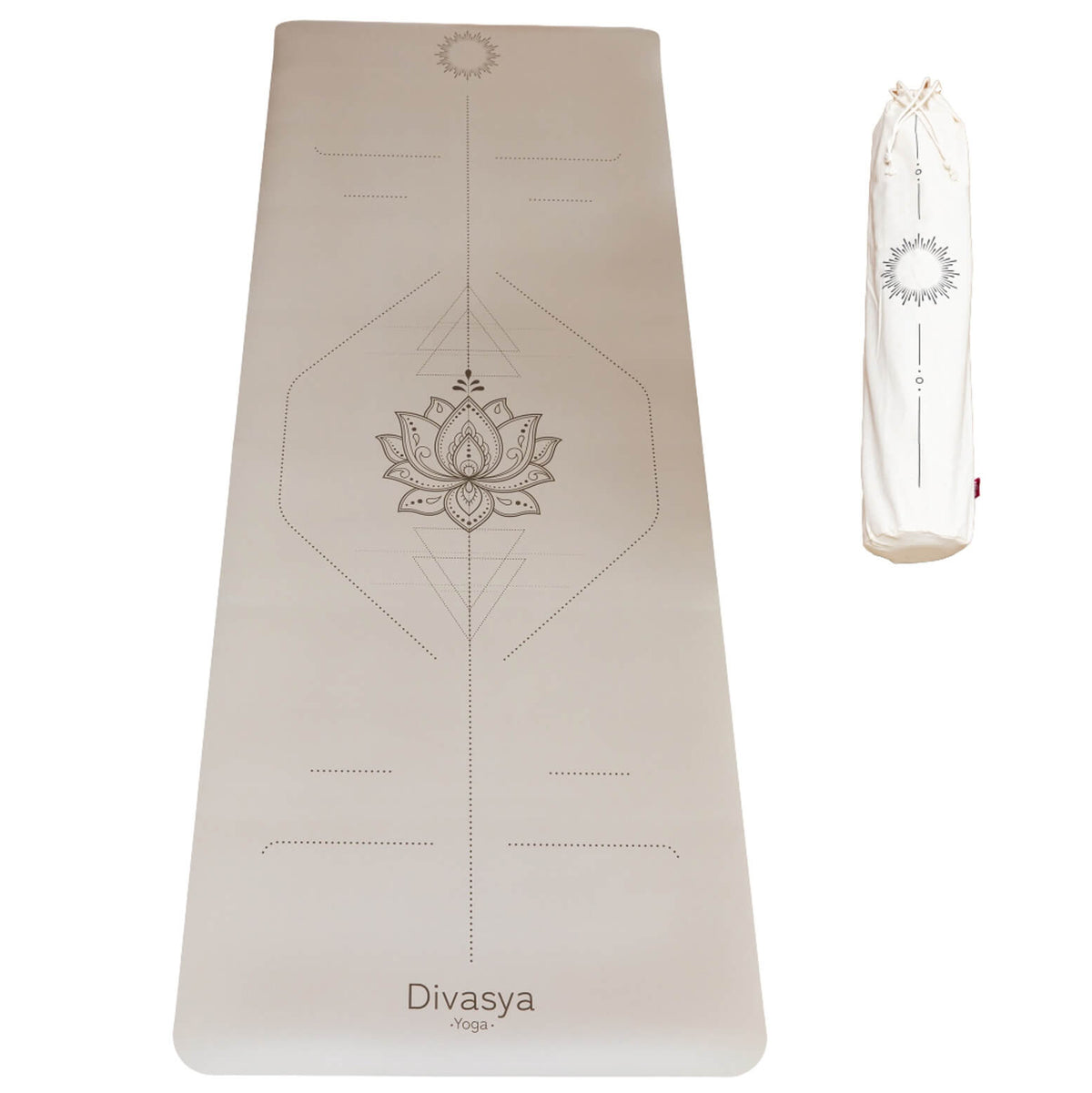 Yogamatte rutschfest: japanischer Grip für perfekten Halt | Sandstone Lotus