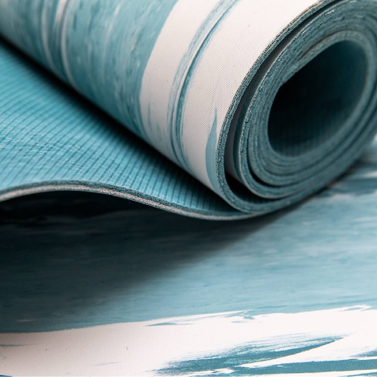 Yogamatte Naturkautschuk PURE: rutschfest, natürlich & extra breit | black