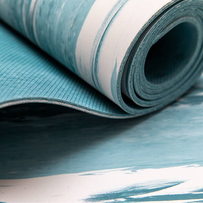 Yogamatte Naturkautschuk PURE: rutschfest, natürlich & extra breit | black