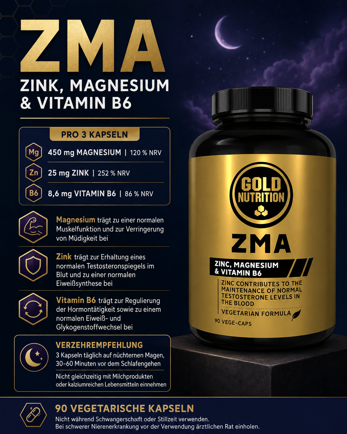 ZMA - 90 Caps