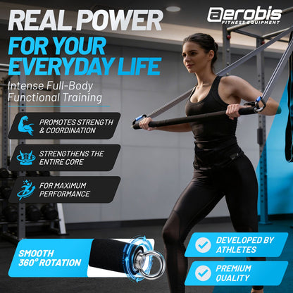 aerobis Rowstick - New version of our versatile fitness stick