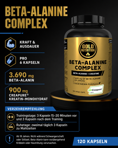 Beta-Alanine Complex supplementation for muscle performance
