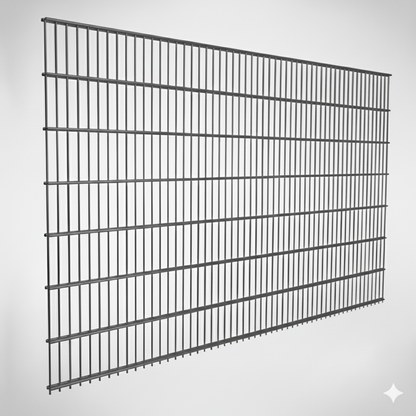 Doppelstabmatte 6/5/6 mm | 2510 mm | Anthrazit RAL 7016