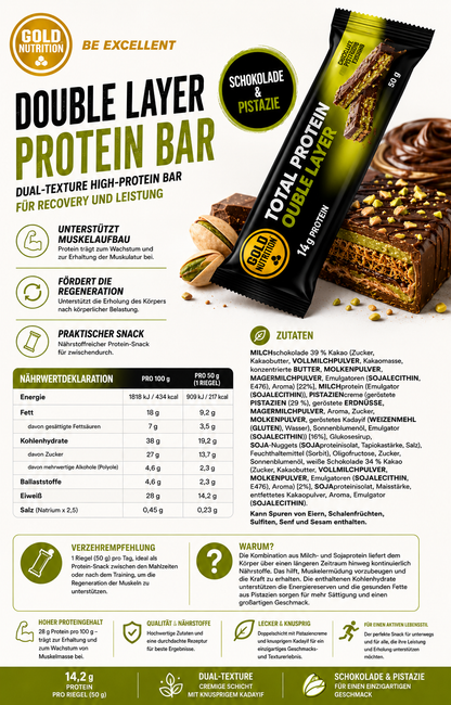 Double Layer Protein Bar