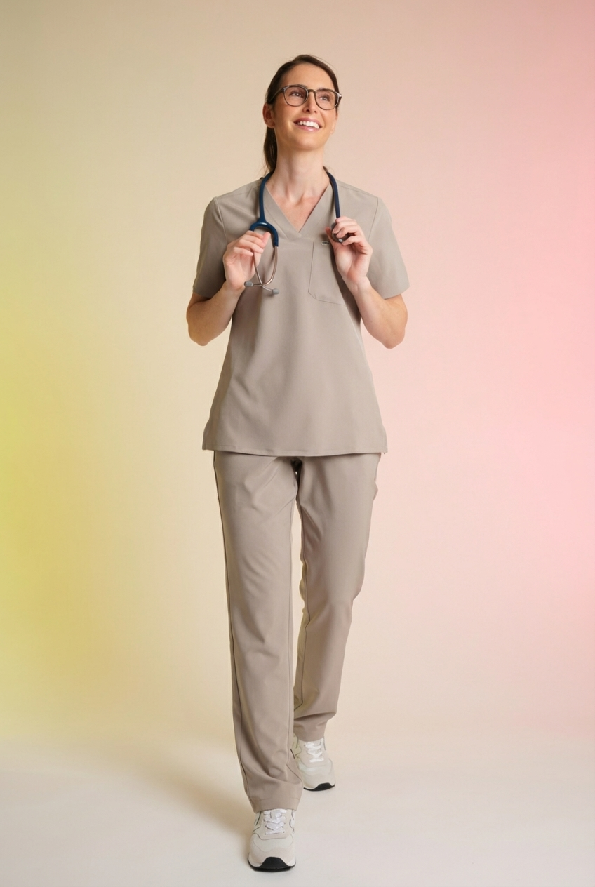 Active Kasack "Serena" – Beige