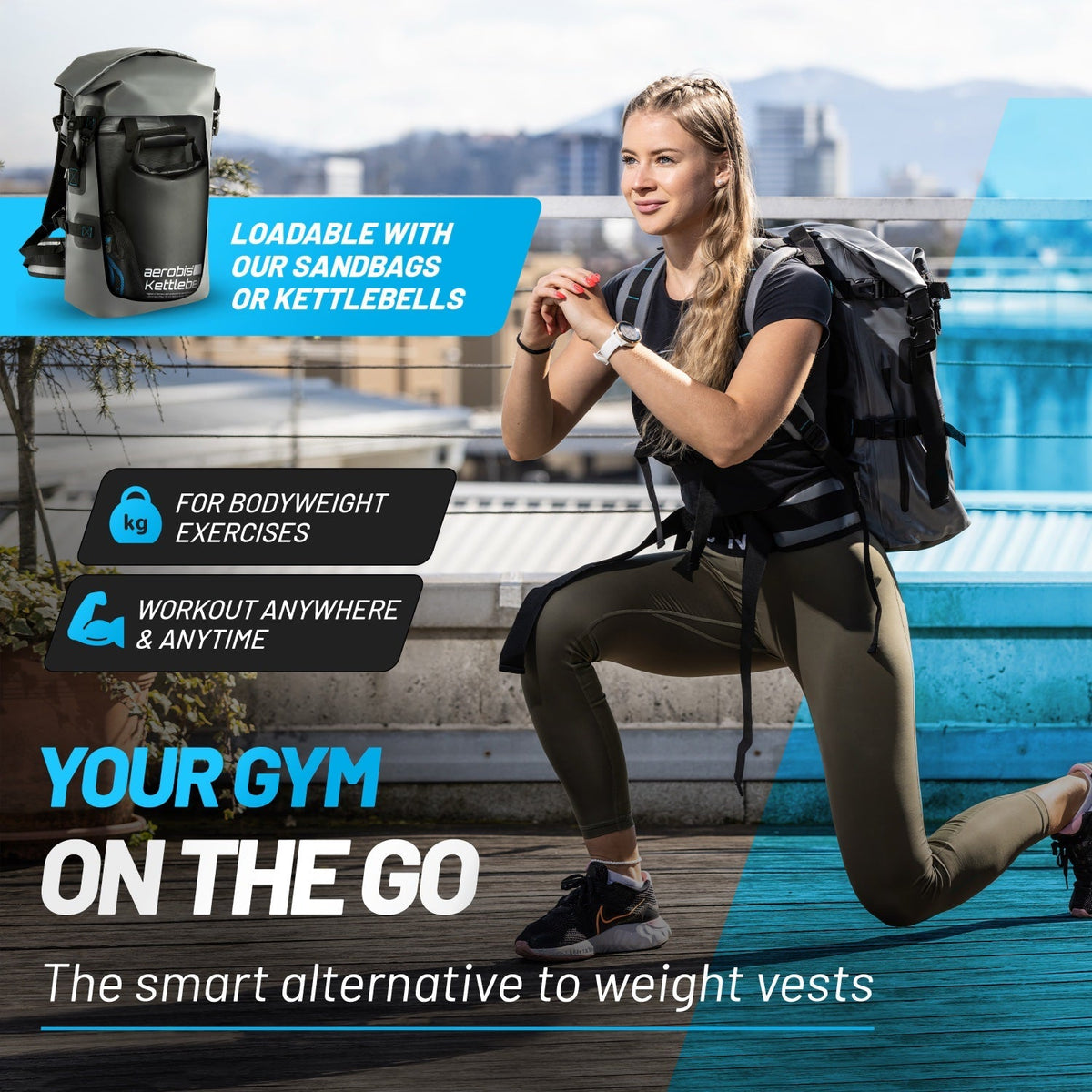 Fitness Rucksack - Perfect for Training, Hiking and Office