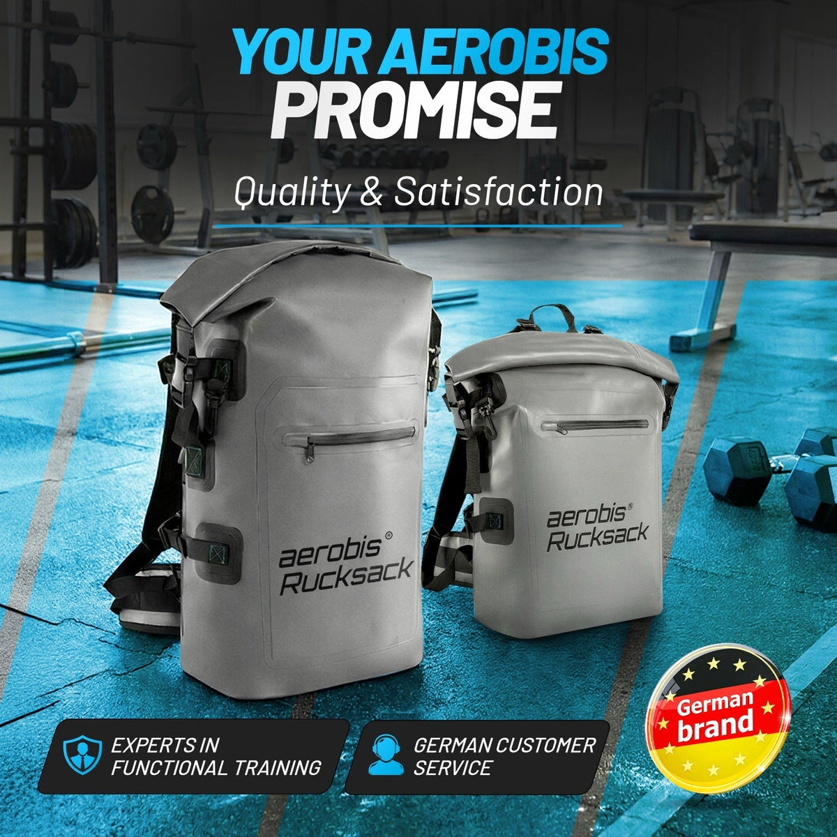 Fitness Rucksack - Perfect for Training, Hiking and Office