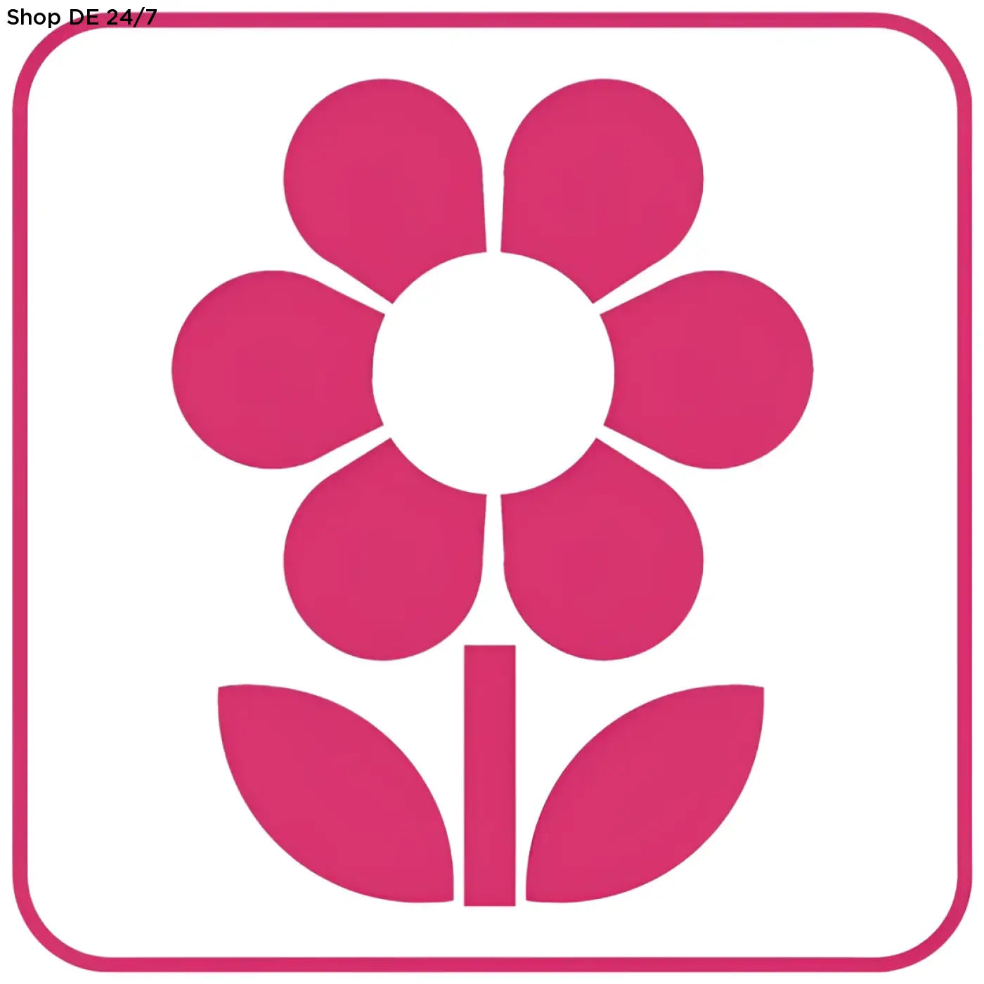 Flächendesinfektion protectasept sf 5 liter mit pinkem blumenlogo und weißem zentrum für schnelle desinfektion