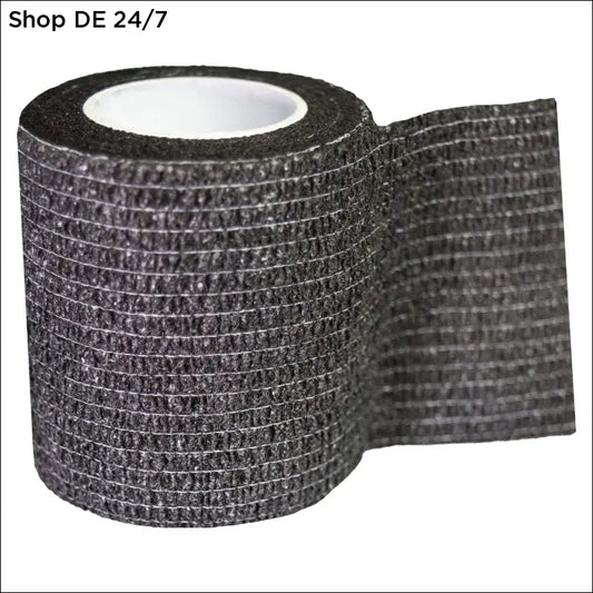 Schwarzes grip tape mit gewebter oberfläche und weißem kern in deutsche qualität für sicheren halt