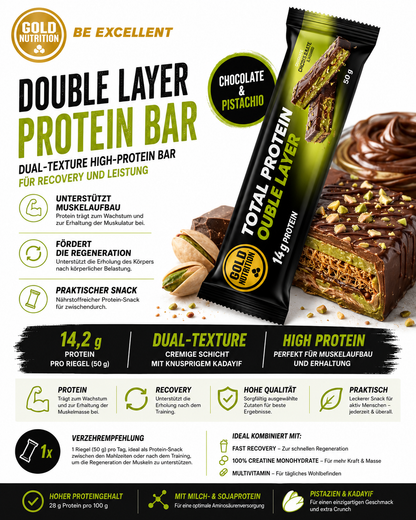 Double Layer Protein Bar