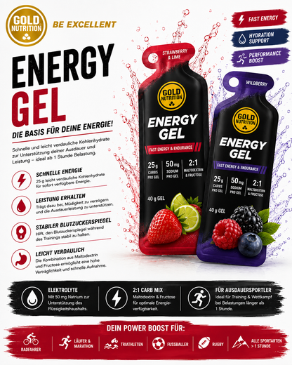 Energy Gel | Fast & Sustained Fuel