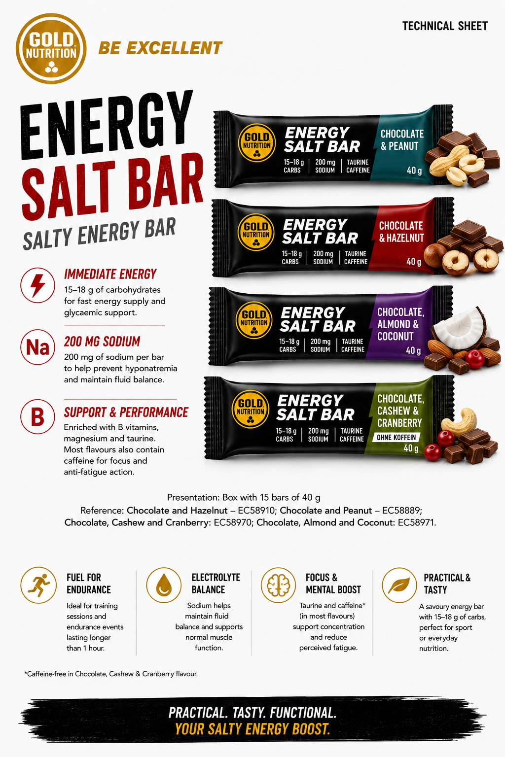 Energy Salt Bar