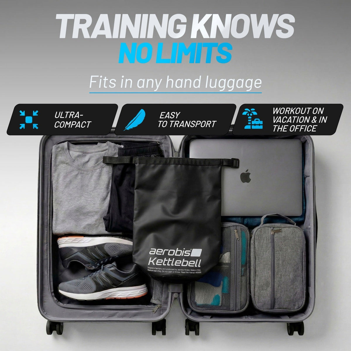 Kettlebell - 1 size up to 25kg